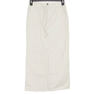 Vintage Maxi Skirt 90s Long Casual Prairie Boho Minimalist Modest Tan Size 5/6